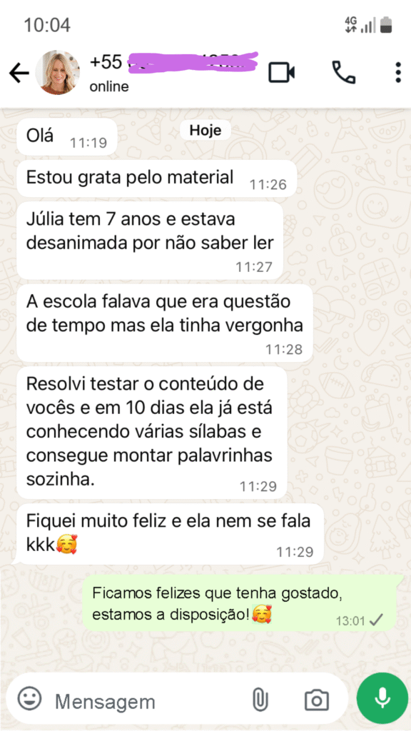 Ela percebeu algo diferente nele…